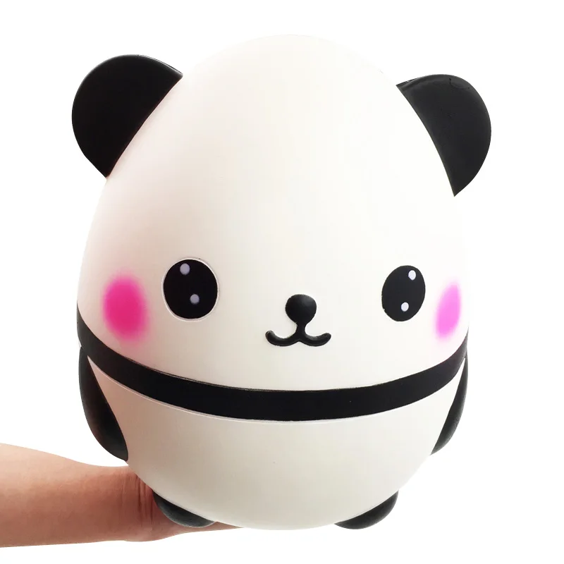 25*20 см PU мягкий большой гигантский мягкий Kawaii панда яйцо медленно поднимающийся эластичный Squeeze Kid ИГРУШКИ снимают стресс подарки для детей