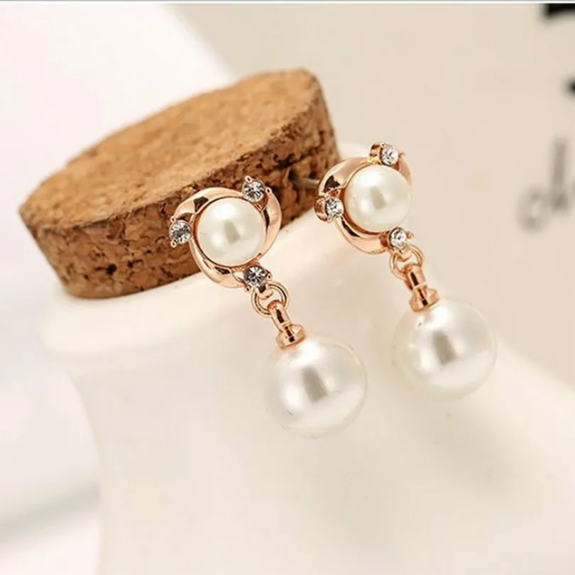 Корейские модные украшения высокого качества серьги из искусственного жемчуга в