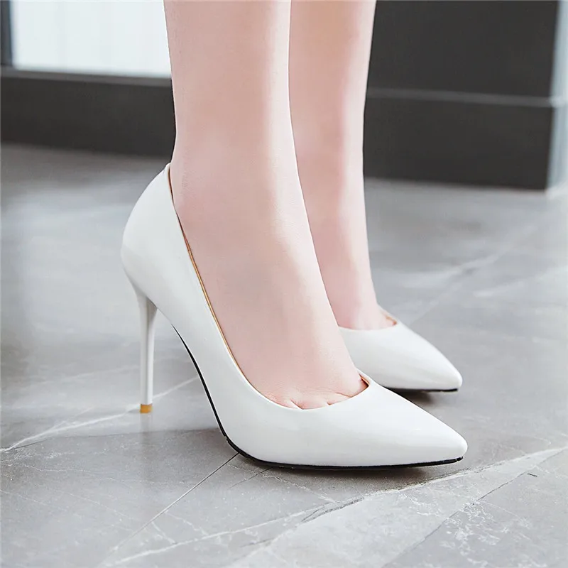 

ASUMER 2020 hot sale new pumps women shoes pointed toe shallow super high thin heels shoes elegant prom wedding shoes woman