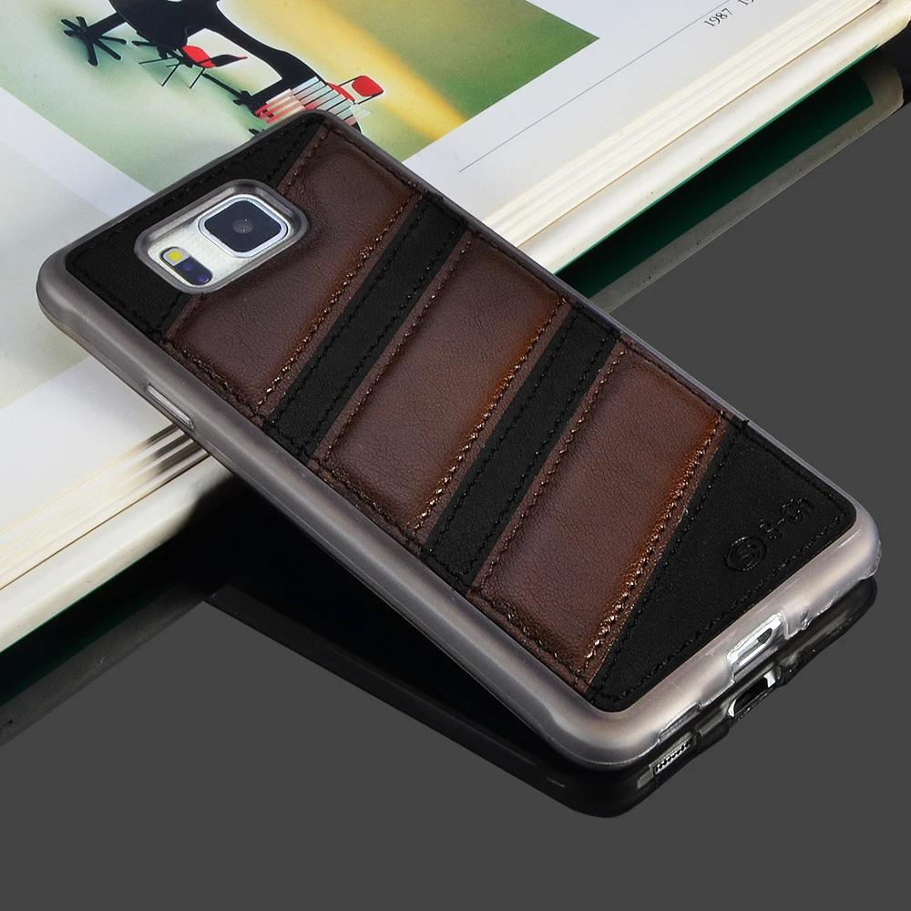 Для Samsung Galaxy Alpha Alfa G850F ТПУ чехол Новая мода два цвета мягкий силиконовый для