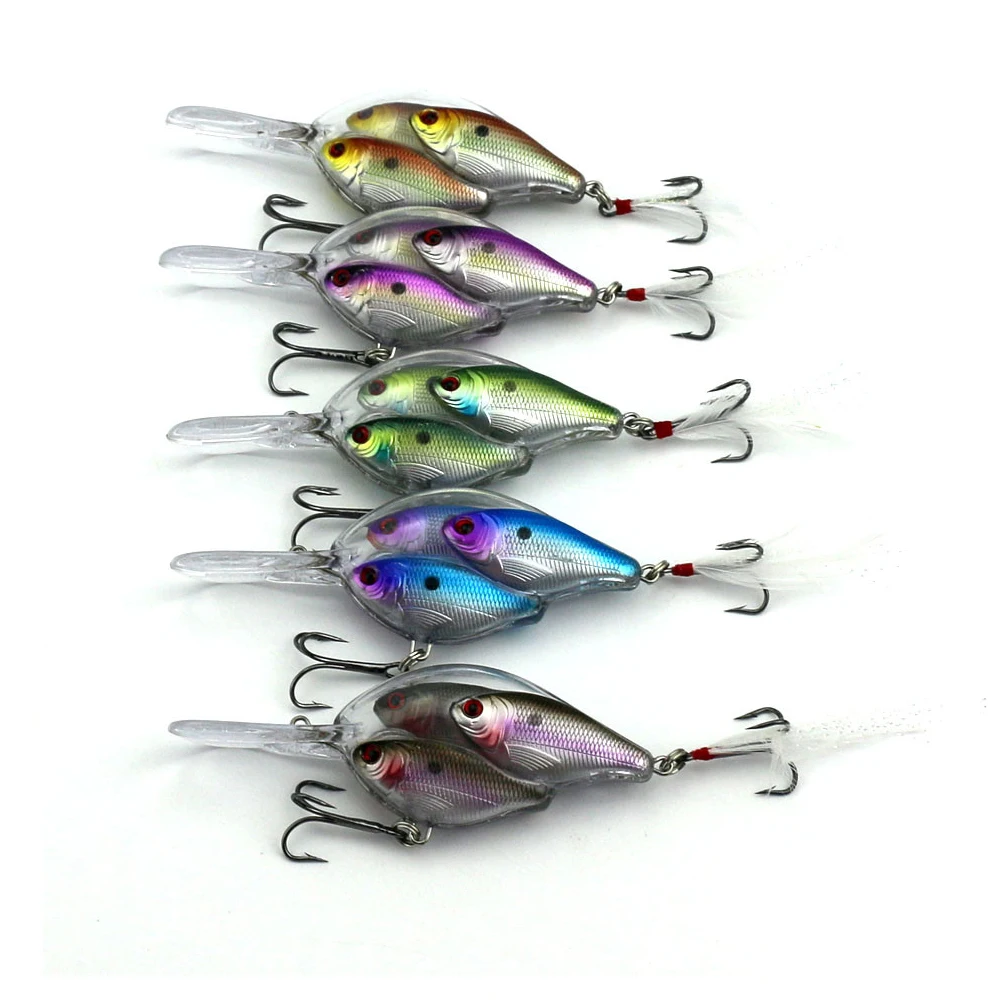 Хорошая приманка для рыбалки кренкбейт Shoal Group рыбный воблер дальнего радиуса