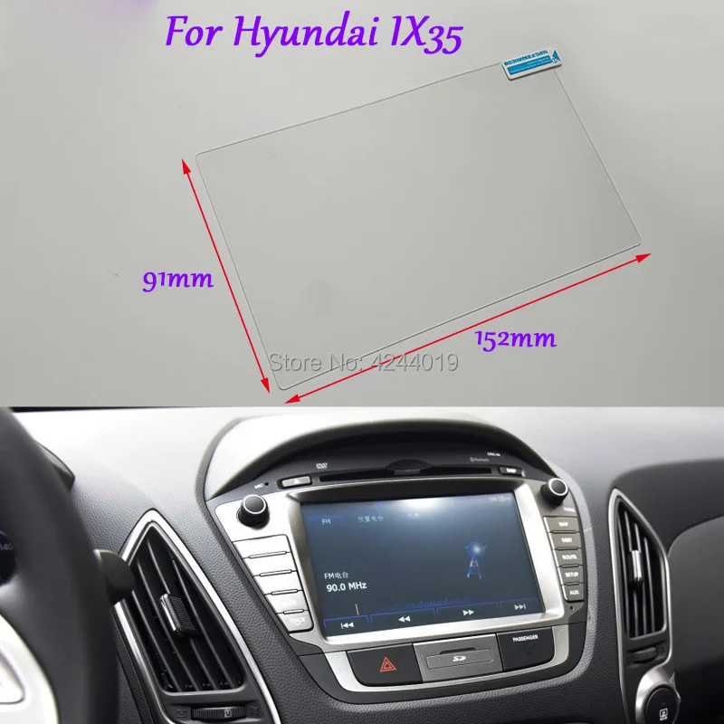 Стеклянная защитная пленка Tommia для Hyundai IX35 Стайлинг автомобиля gps-навигация