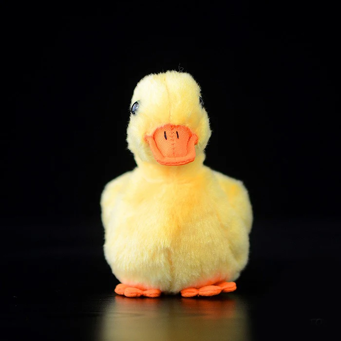 Дропшиппинг реалистичные Мини желтая утка Plushie куклы мягкая игрушка утенок