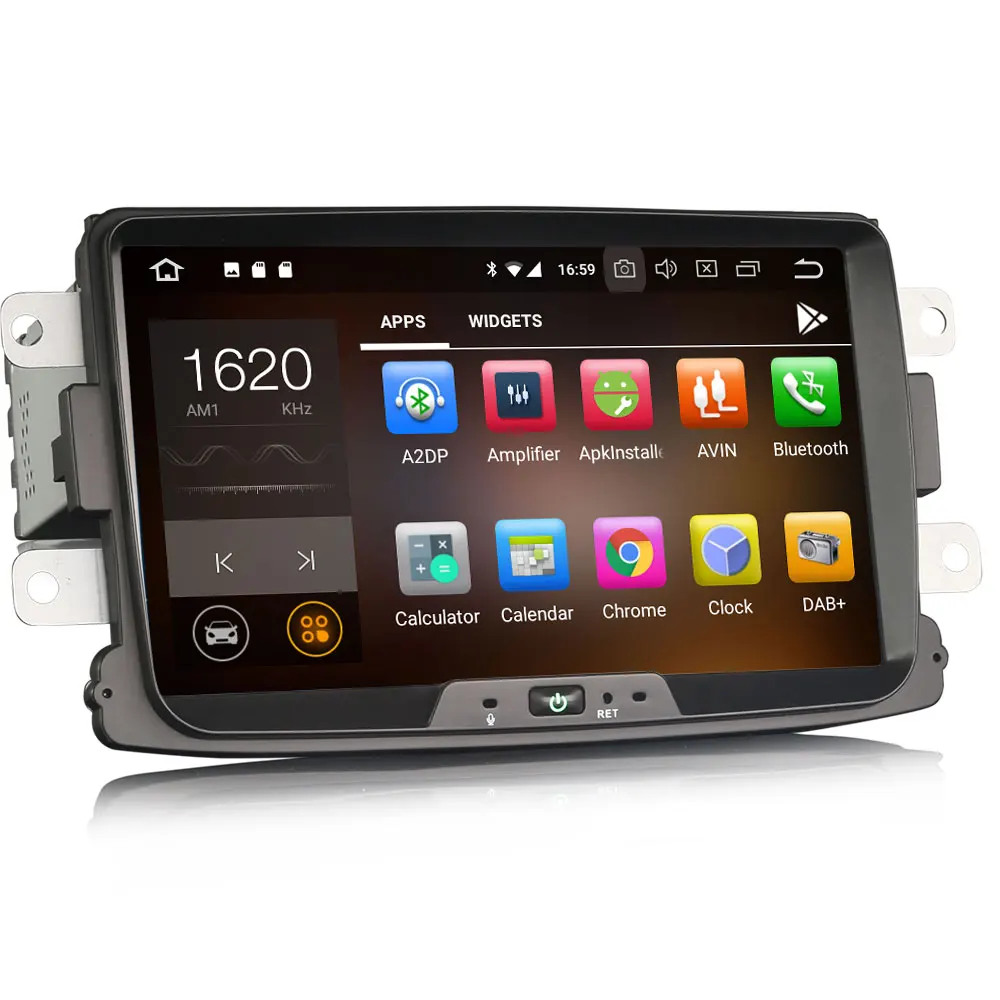 8 &quotAndroid 0 Oreo OS автомобильный мультимедийный навигации gps радио для Dacia Duster 2012 + и