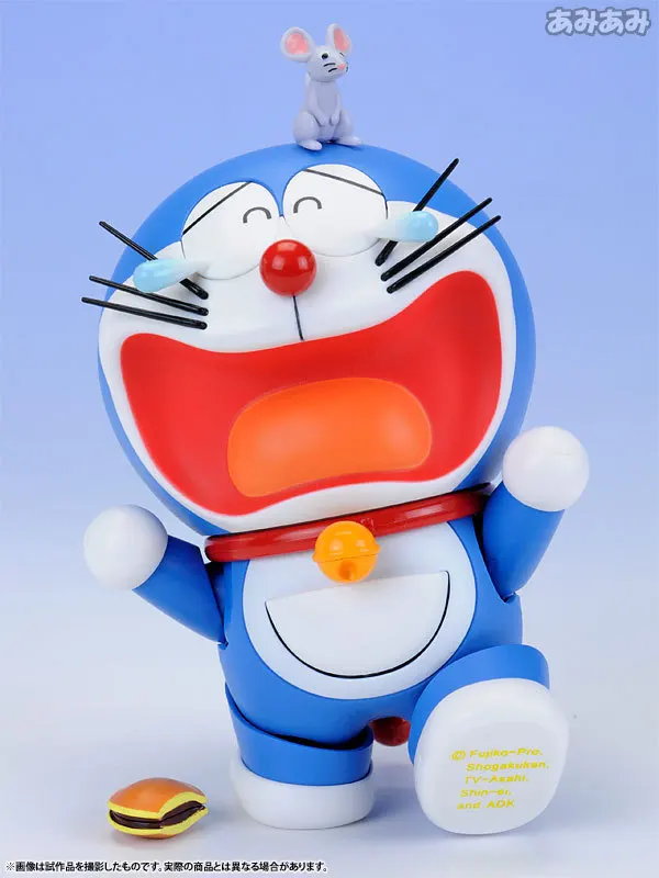 Free shipping Anime Cartoon Doraemon #103 Face Eye Changeable The Robot Spirits PVC Action Figure Toy 10CM | Игрушки и хобби