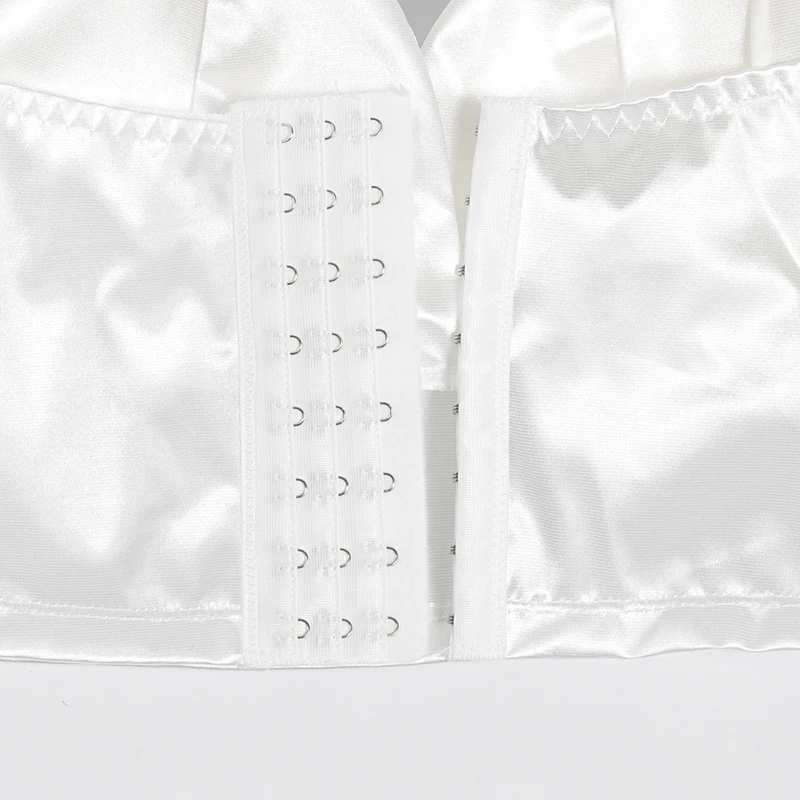 2019 летний женский Шелковый бюстгальтер бандо тонкий сексуальный топ Новинка