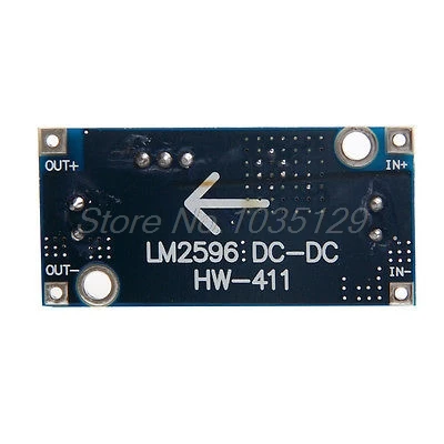 LM2596S-ADJ DC-DC импульсный понижающий модуль Питание преобразователь 12V 24V Новая и Прямая поставка