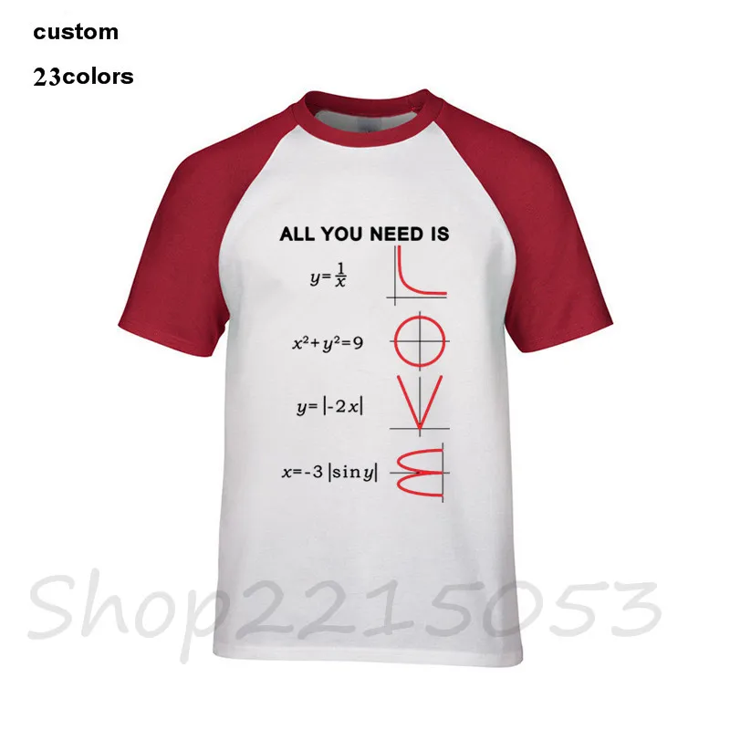 2019 Летняя Повседневная забавная футболка для мужчин все что вам нужно это любовь