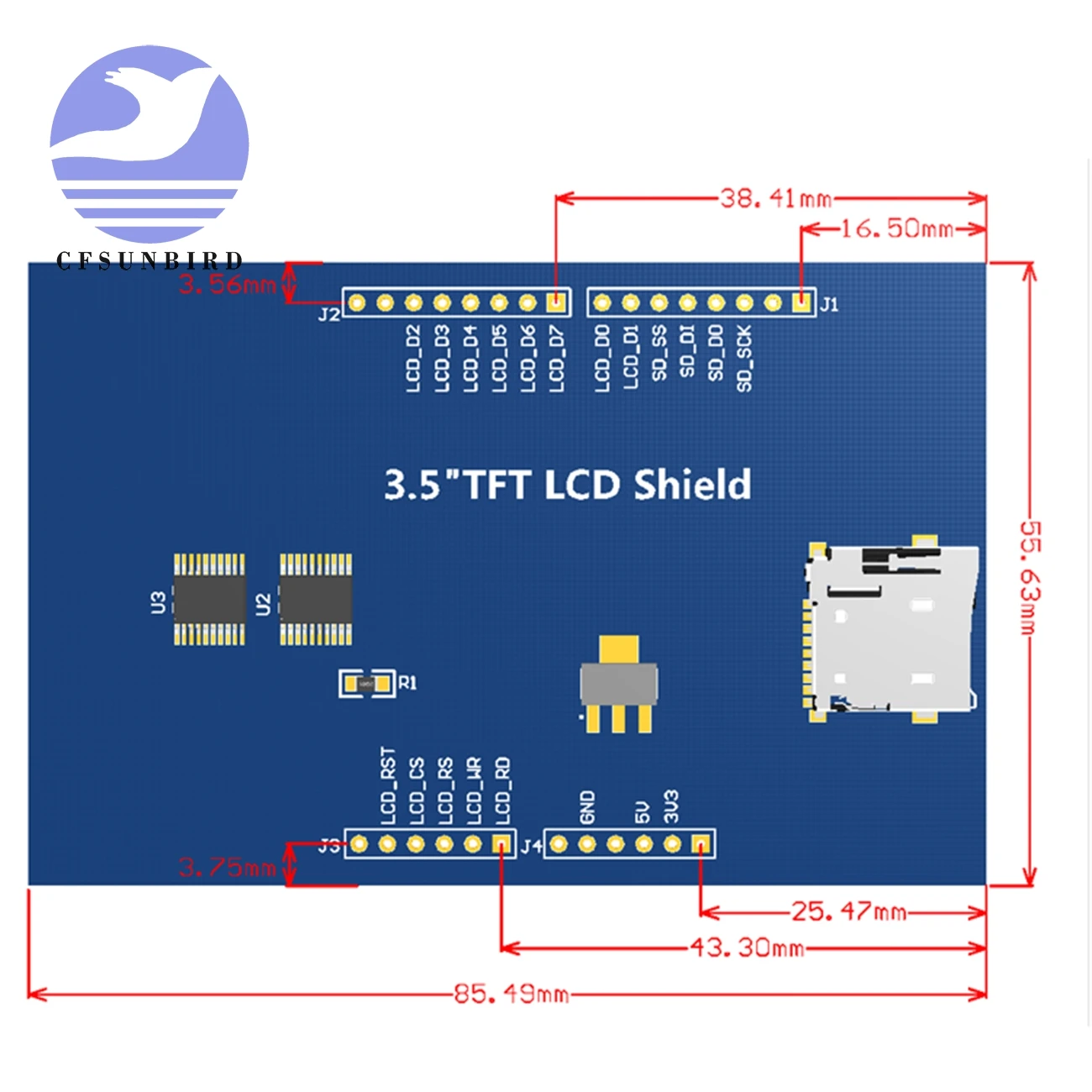 Новый цветной дисплей 3 5 дюйма TFT модуль X Ultra HD с поддержкой Ar UNO Mega2560 идеальная