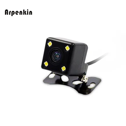 Arpenkin 720P квадратное зеркало заднего вида для автомобиля DVR Двойная камера ночного