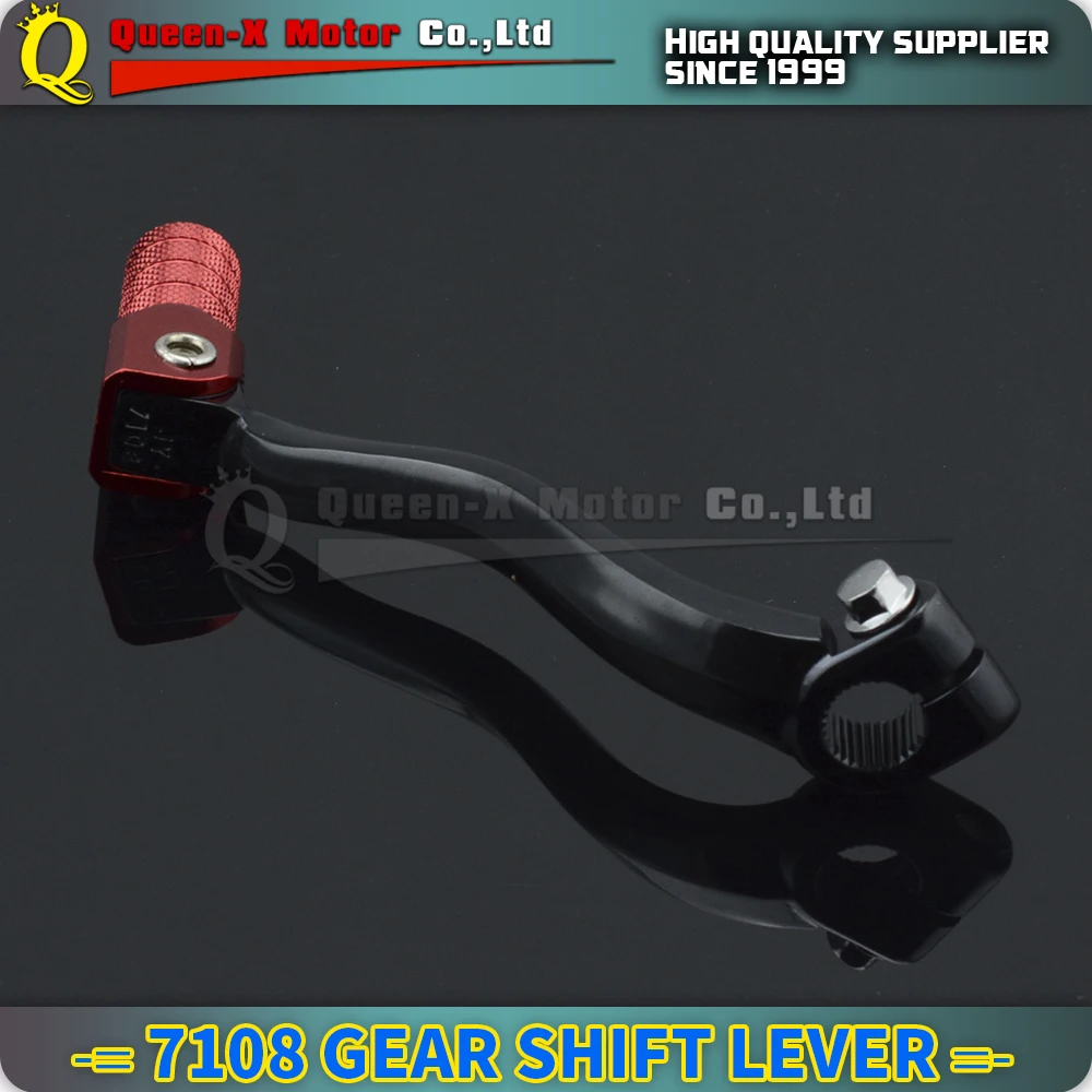 CNC рычаг переключения передач 7108 подходит для CRF 250 2004-2009 мотокросса MX Enduro Dirt bike Off