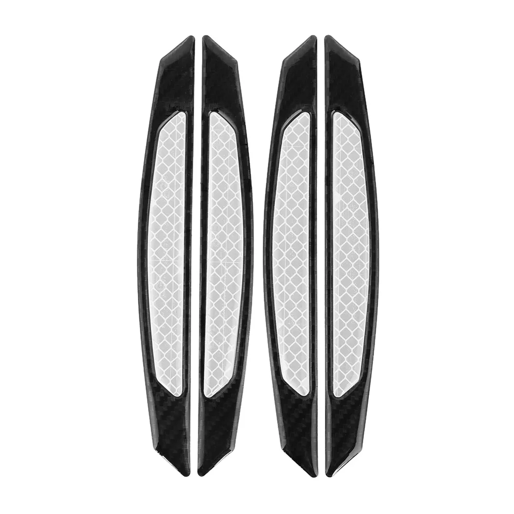 4 шт. Противоударная Автомобильная боковая полоса против царапин наклейка на