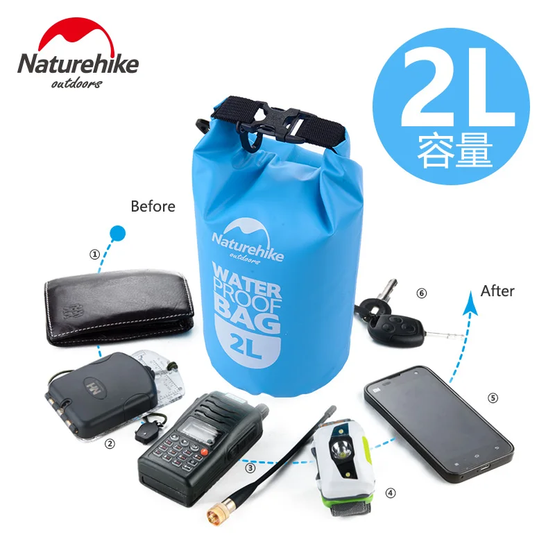 Водонепроницаемая светильник Naturehike легкий непромокаемый чемоданчик для