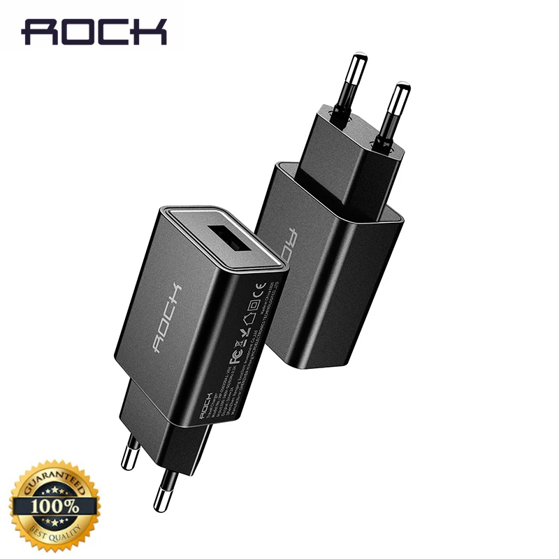ROCK USB зарядное устройство 5V2A для iPhone X 8 7 универсальное мобильного телефона samsung