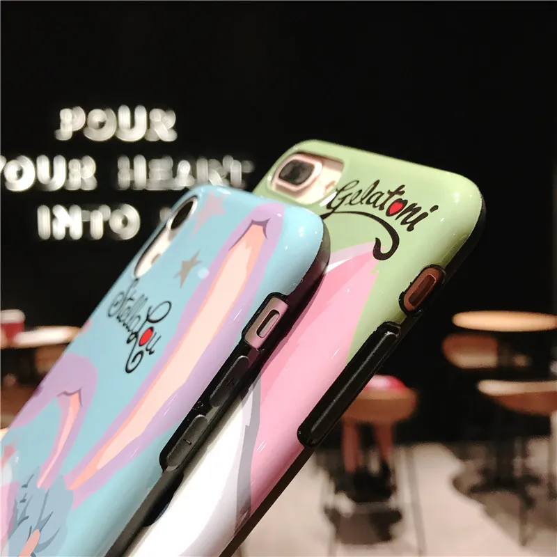 Marchcover Япония милый мультфильм Стелла гелатони чехол для iPhone X XS MAX XR IMD Мягкий ТПУ