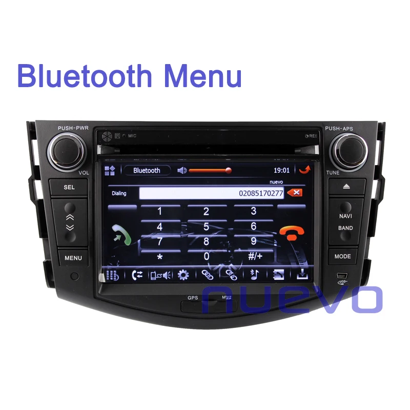 Автомобиль Штатная Спутниковой навигации Dvd-плеер для Toyota RAV4 2006-2012 с Gps-навигация