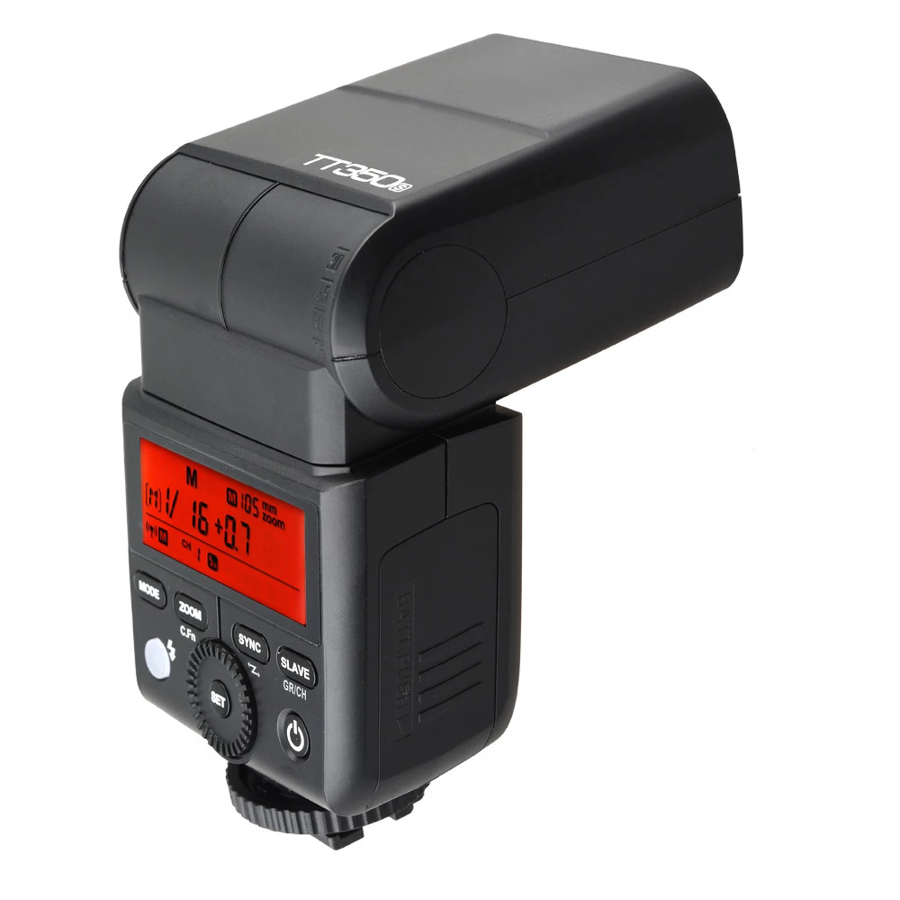 Беспроводная вспышка Godox TT350S Mini Speedlite 2 4G TTL HSS для Sony DSLR RX10 A6000 A6300 A6500 A7R A7S A7M A7SM II A58