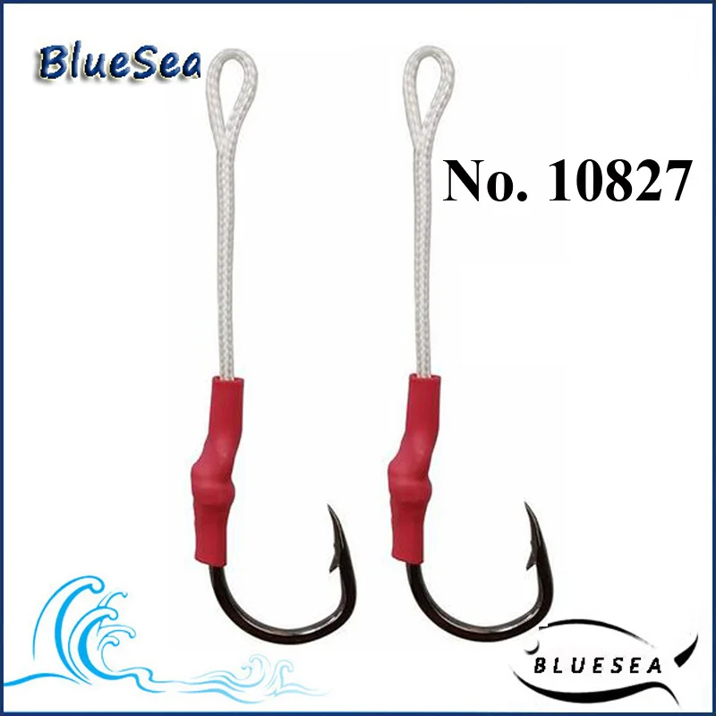 Рыболовные крючки BlueSea 31 шт./компл. 10827 1/0 2/0 3/0 4/0 5/0 из нержавеющей стали|fishing hook|jig
