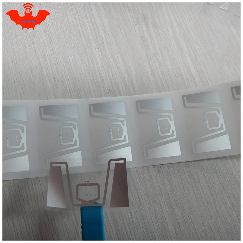 UHF RFID Метка HR61 инкрустация Impinj Monza R6 MR6 чип 860-960 МГц 900 915 868 МГц Higgs3 EPCC1G2 6C смарт-карта Пассивная RFID Метка