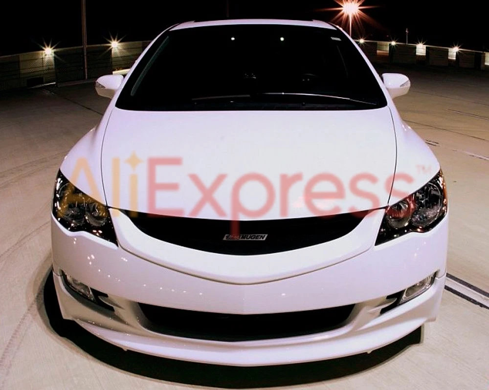 Чехол на решетку радиатора для Honda Civic 4D 2006 2010 АБС пластик тюнинг сетка Декор