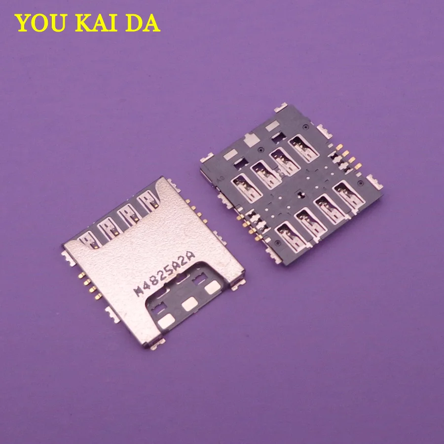 10 шт./лот разъем для считывателя sim-карт Разъем samsung note4 n910f n9108v n9109w | Обустройство