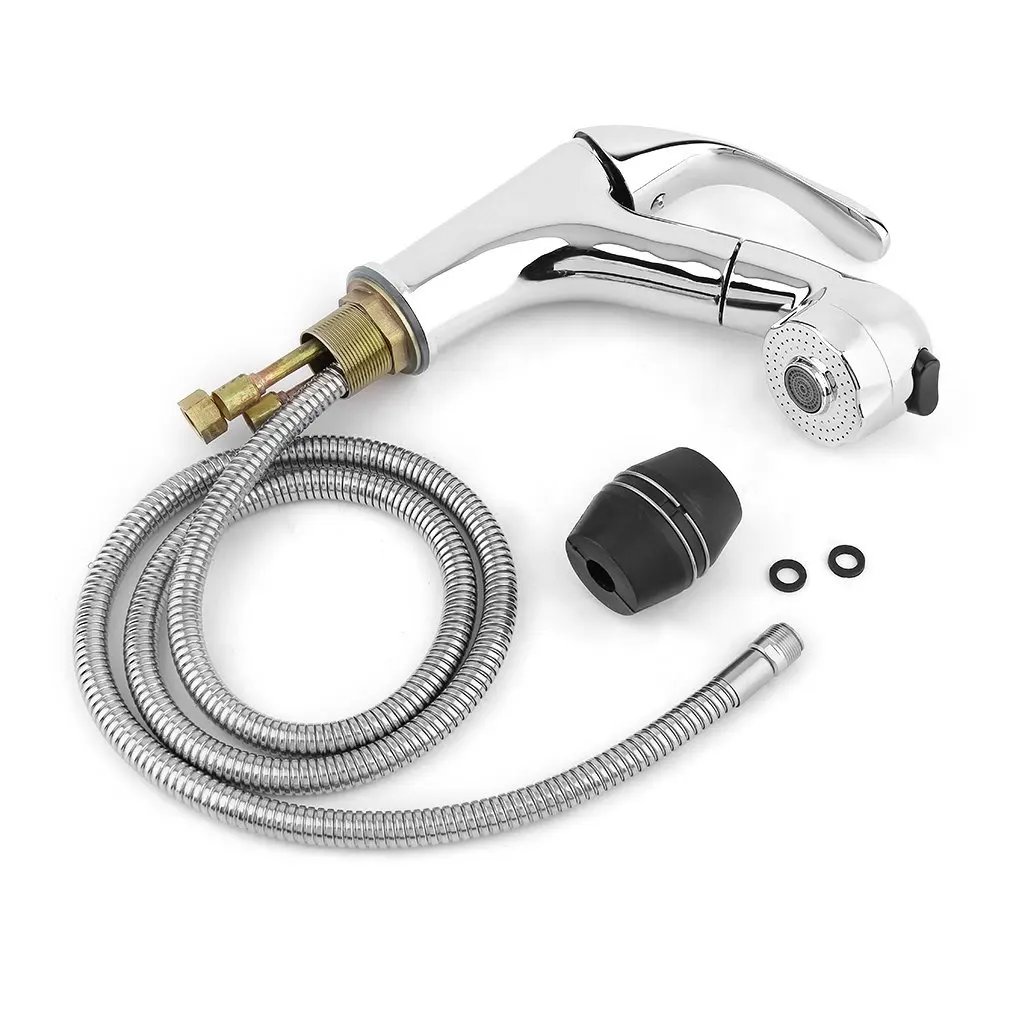 Латунный водопроводный кран для ванной комнаты раковины с одним отверстием