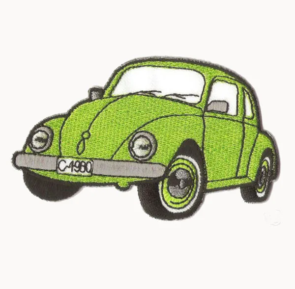 Вышитые автомобильные нашивки внешняя оболочка с термообрезанными краями и