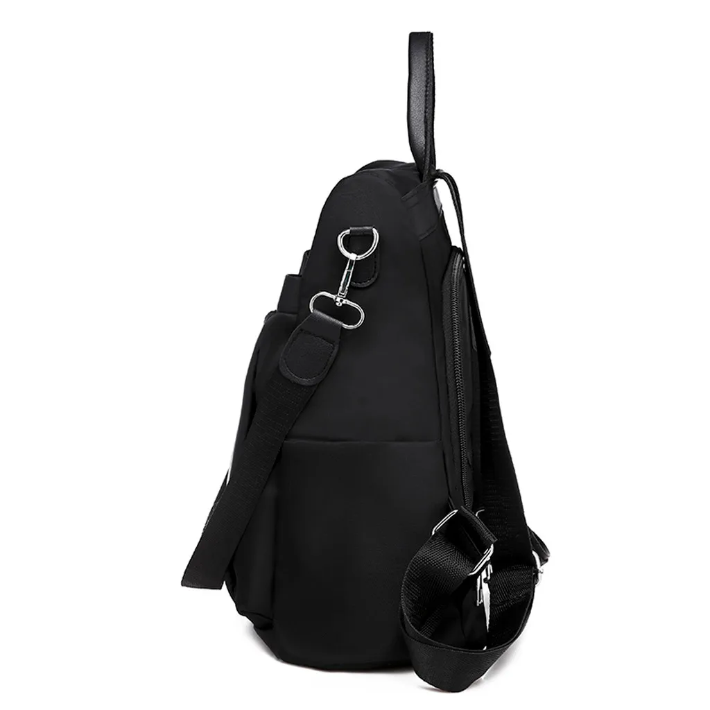 Litthing Женская мода рюкзак сумка сплошной цвет молния компьютер рюкзак Bolsa Feminina