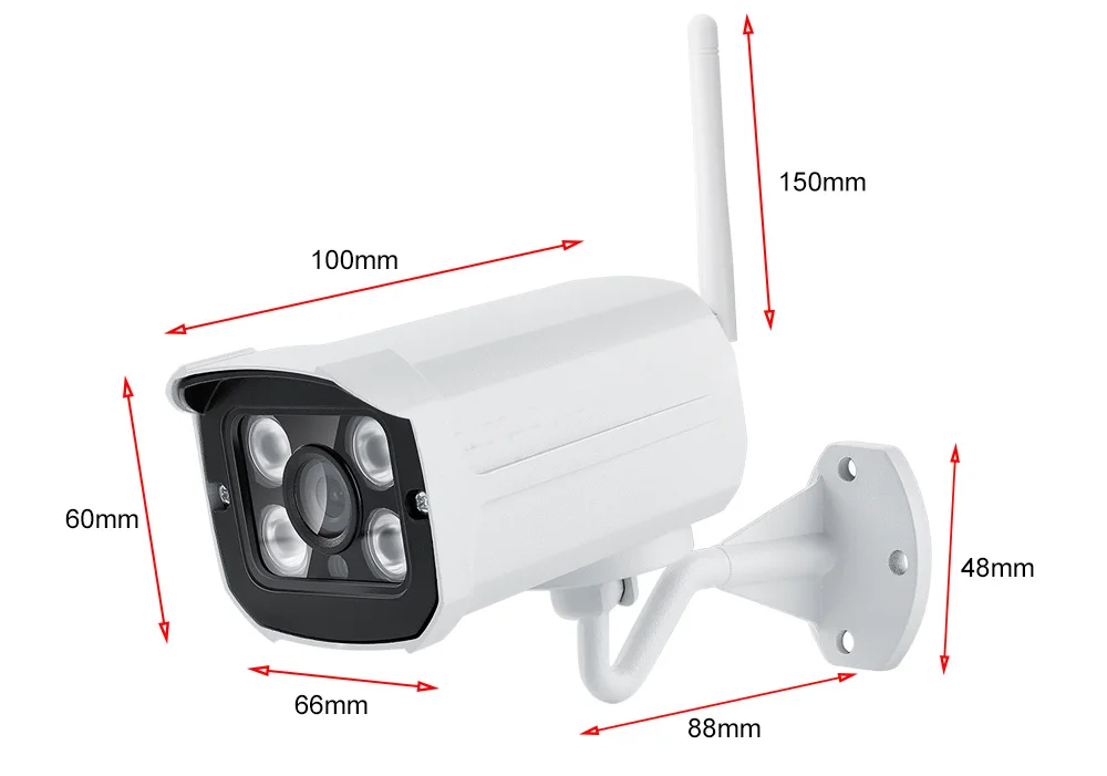Мини 1080P/960P/720P WI FI IP Камера Водонепроницаемый HD сети 2.0MP nignt видения беспроводная