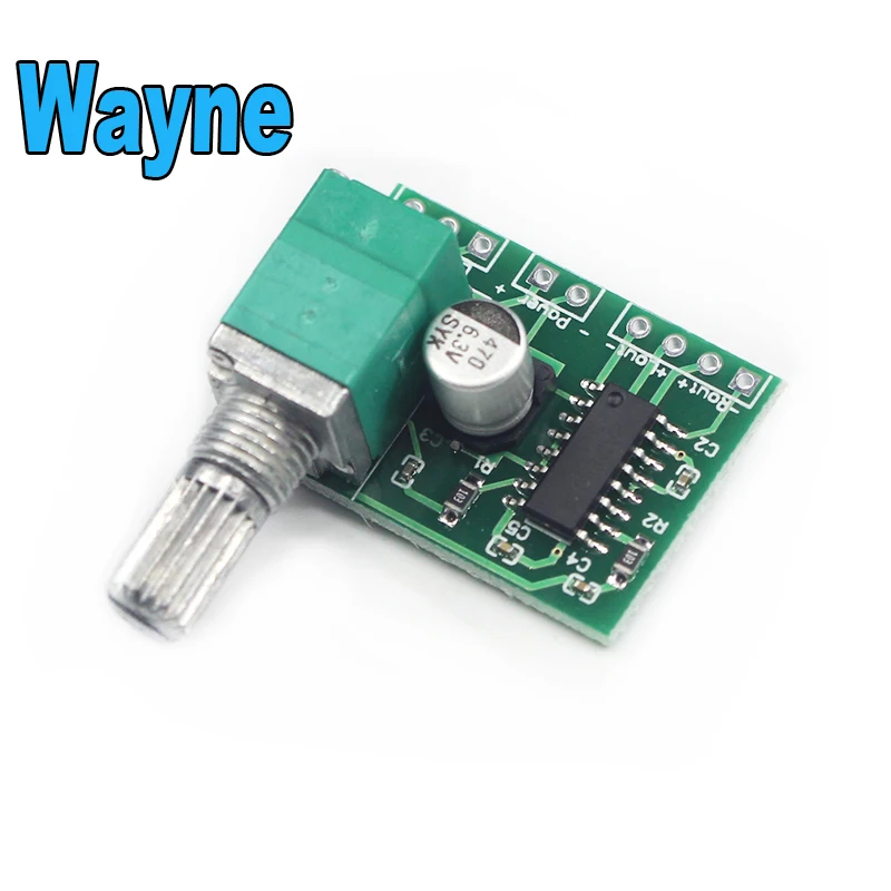 Мини PAM8403 DC 5 В 2 канала USB цифровой аудио усилитель плата модуль 2*3 Вт регулятор