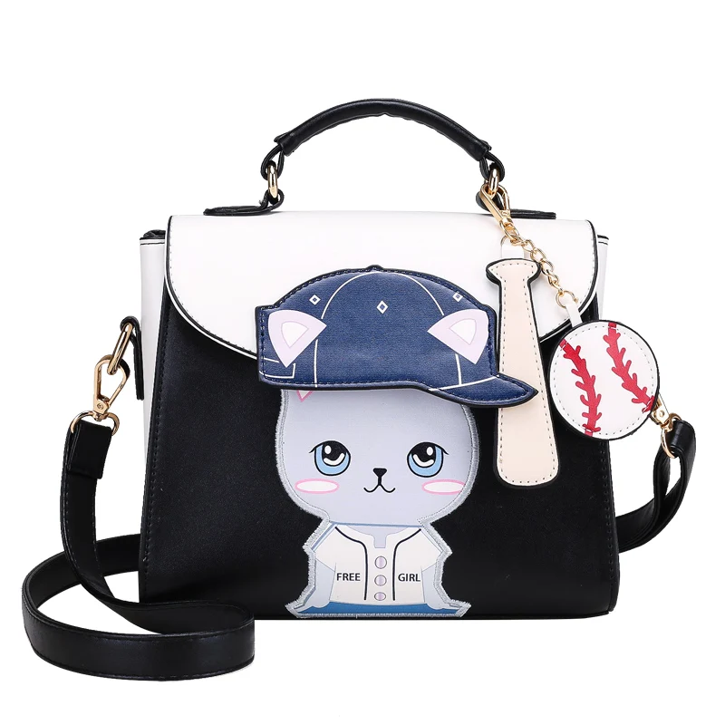 

Bags for women handbag designer New Korean fashion cute sweet contrast color small square bag chic shoulder slung handbag