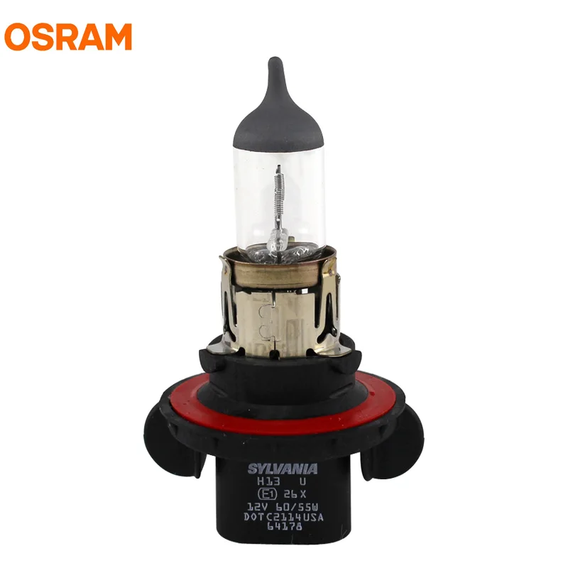 OSRAM Sylvania 9008 H13 12 В 60/55 Вт 3200 К 64178 P26.4t оригинальный линии запасной Запчасти фар Стандартный лампа авто OEM