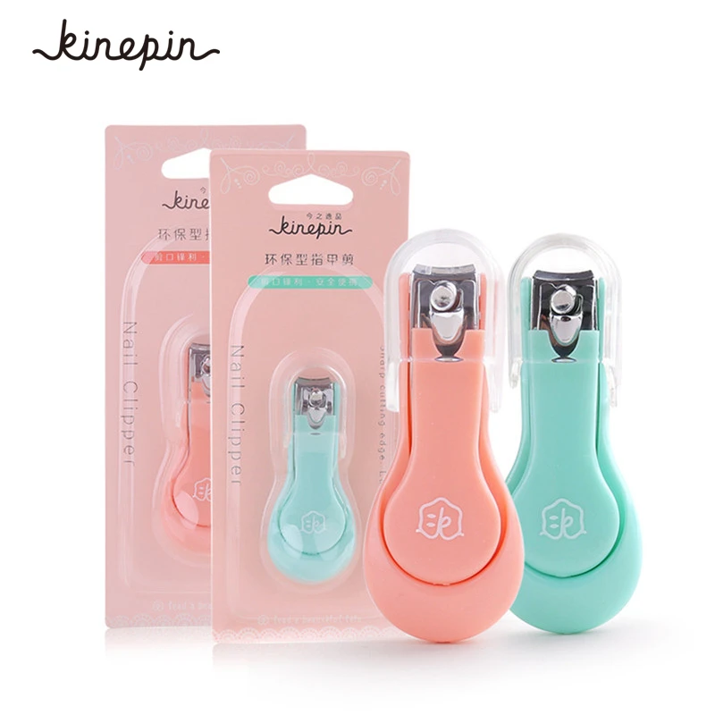 

Pink Navy Cute Nail Clipper Nails Scissors Pro Manicure Trimmer Cutter with Nail File Nail Clippers With Clipping Catcher