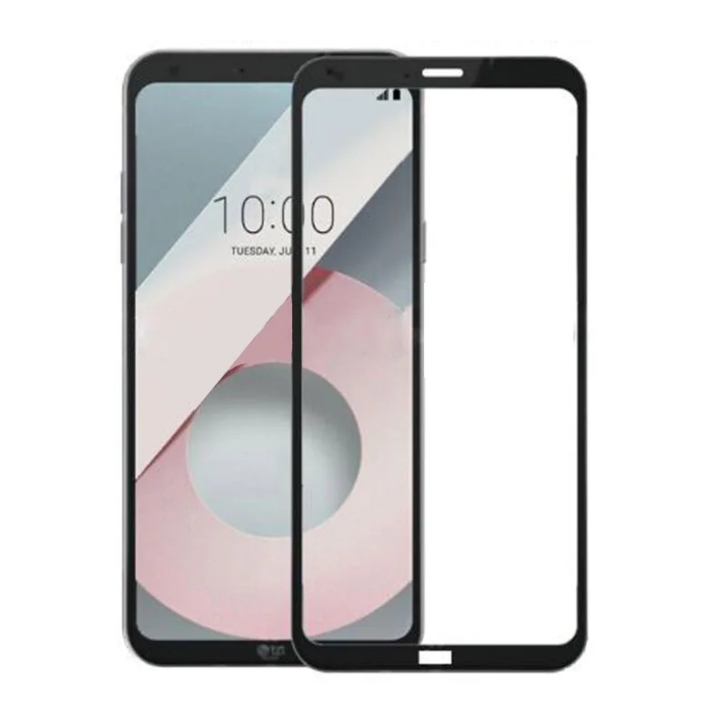 2.5D 9H полноэкранное защитное стекло пленка для LG K10 K7 K8 2017 2016 V30 V20 закаленное G6 из