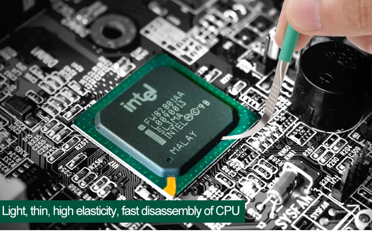 BST 70 Лидер продаж Высокое качество Материнская плата мобильного телефона BGA чип инструмент для удаления Прай нож IC чип процессор очиститель клея