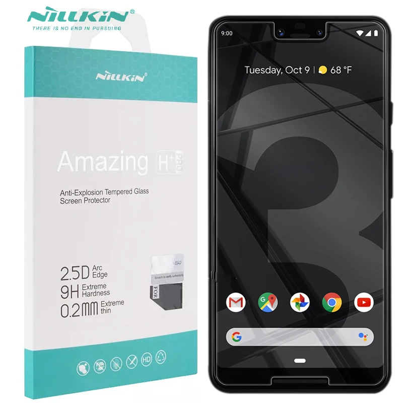 0,2 мм закаленное стекло для google pixel 3 xl нано Олеофобная Защита экрана для google pixel 3 xl pixel 3xl защитное стекло