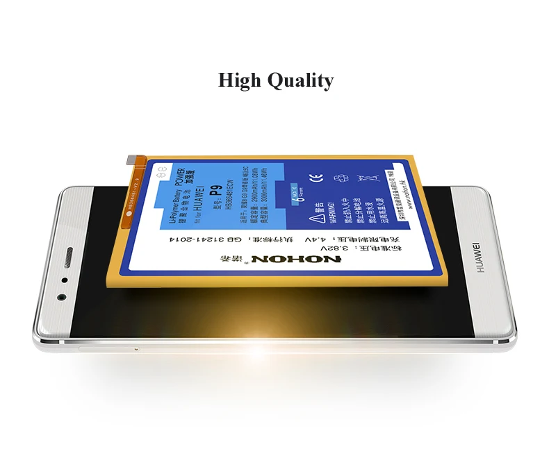 Аккумулятор NOHON для телефона huawei P9 G9 G9 Lite Honor 8 5c 2900 мАч-3000 мАч, литий-полимерные аккумуляторы большой емкости HB366481ECW
