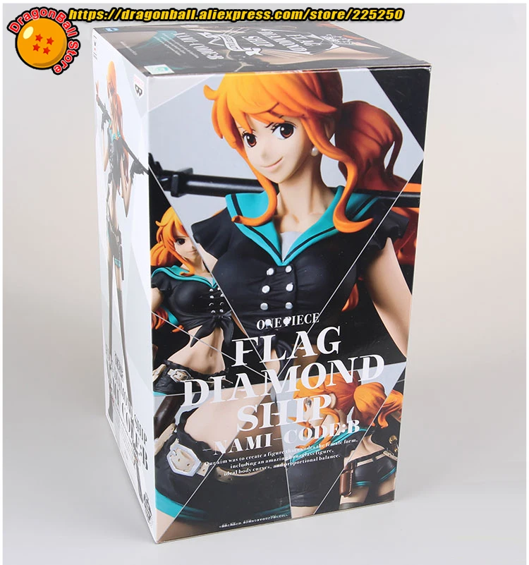 Японский аниме цельный оригинальный флаг Banpresto DIAMOND SHIP / FDS коллекция Figure Nami Код: