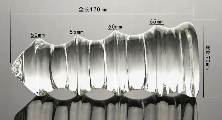 Анальные шарики со стеклянным кристаллом анальная пробка с 5 бусинами анальные
