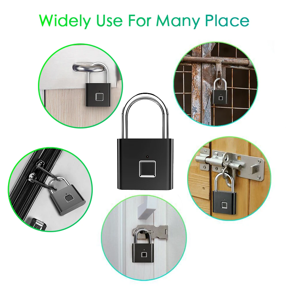 Умный Замок для багажа с USB зарядкой и защитой от кражи|Электрический замок| |