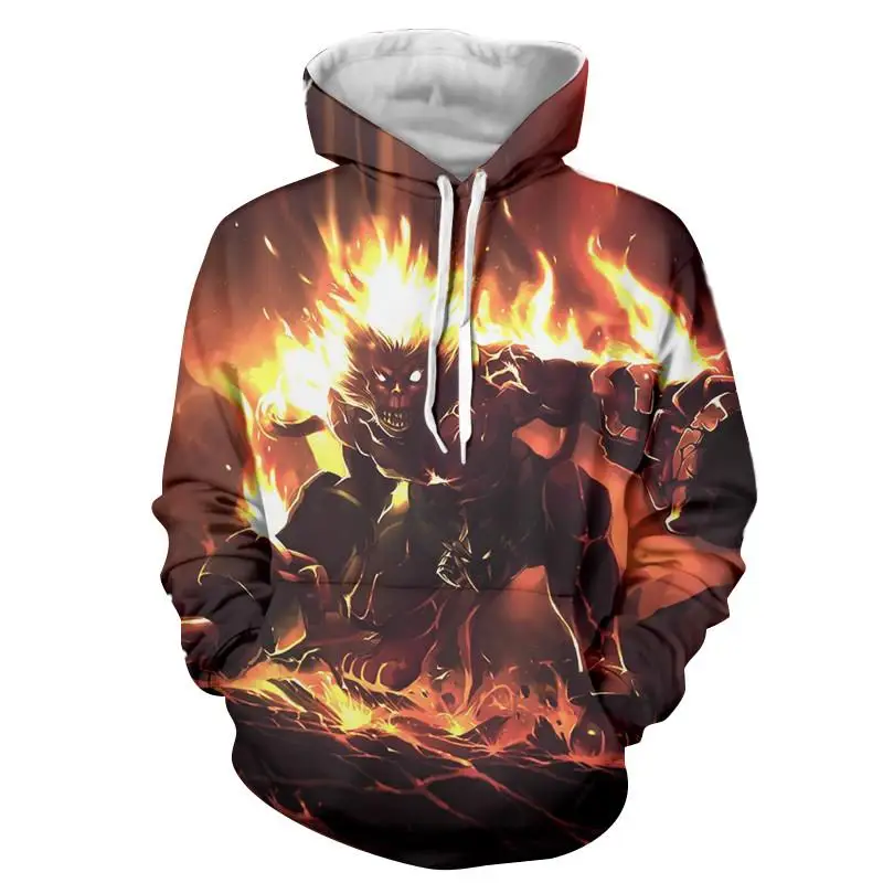 Толстовка мужская с 3d принтом Лига Легенд игр аниме худи костюмы для косплея
