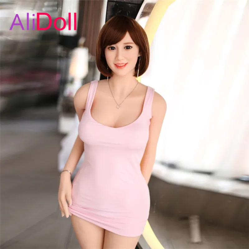 Реалистичные силиконовые секс-куклы ALIDOLL 165 см (фута) с улыбающейся красавицей для