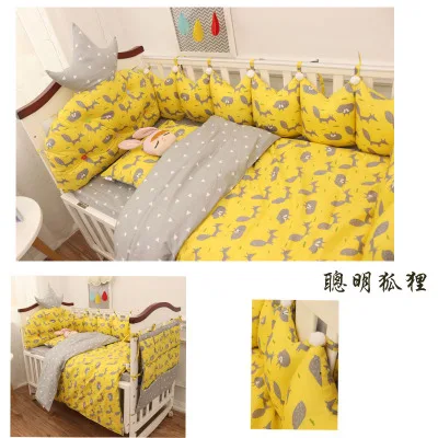 Новорожденные принадлежности для детской кроватки Постельное белье бампер