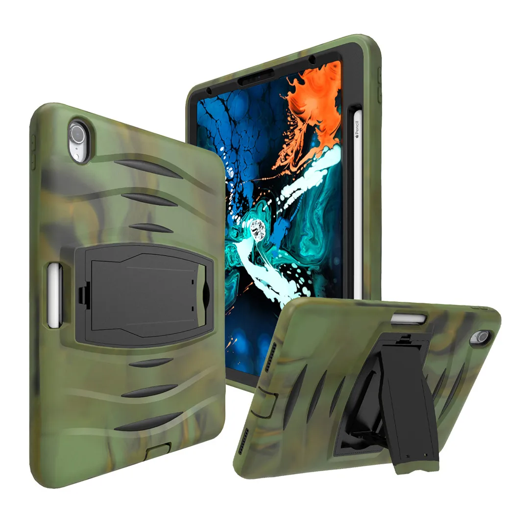 For iPad pro 12.9 case With charge apple pencil holder silicon cover protector shockproof Shell case for new iPad pro 12.9