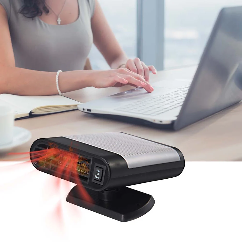 Автомобильный обогреватель зимний нагревательный вентилятор 12В 150 Вт сушилка