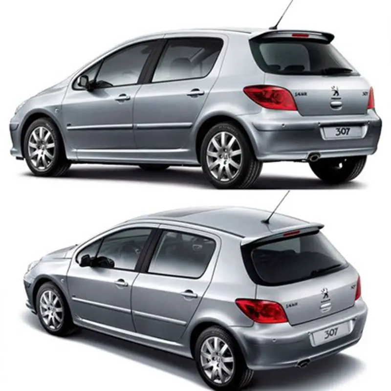 Спойлер MONTFORD для Peugeot 307 2006 2007 2008 2009 2010 2011 2012 Неокрашенный спойлер из АБС пластика