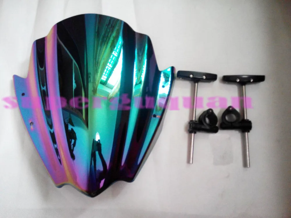 Новый мотоцикл/мотоцикл лобовое стекло/ветровое стекло для Yamaha FZ6 Fazer S2 2004 2009 XJ6