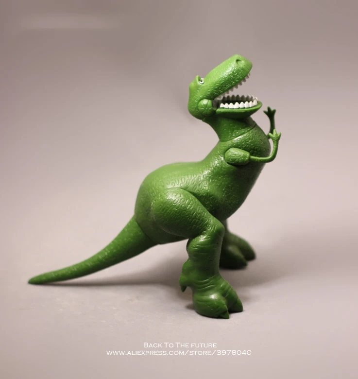 Disney Toy Story 4 Rex Зеленый Динозавр Q версия 15 см ПВХ фигурки мини куклы детские игрушки модель для детей подарок