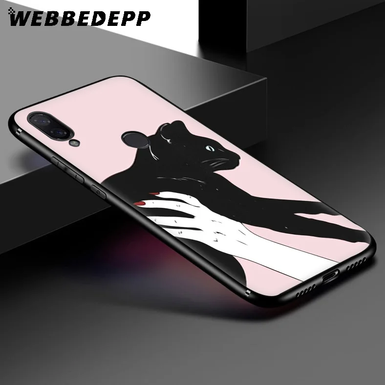 WEBBEDEPP Розовый эстетический розовый мягкий чехол для Xiaomi Redmi K20 7A 4A 4X 5 5A 6 6A S2 Note 8 4 7 Pro Plus Prime он.
