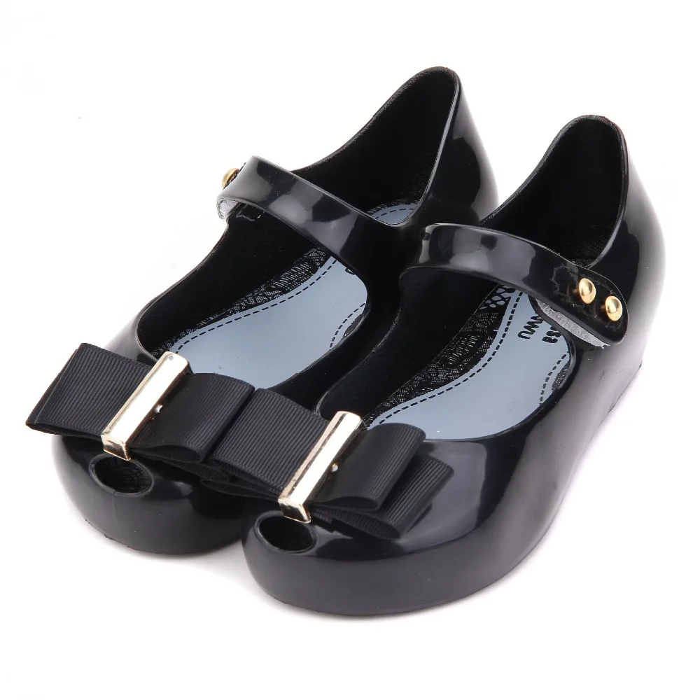 Сандалии для девочек Melissa мягкие удобные сандалии с бантом маленьких 13 18 см 2019|girls